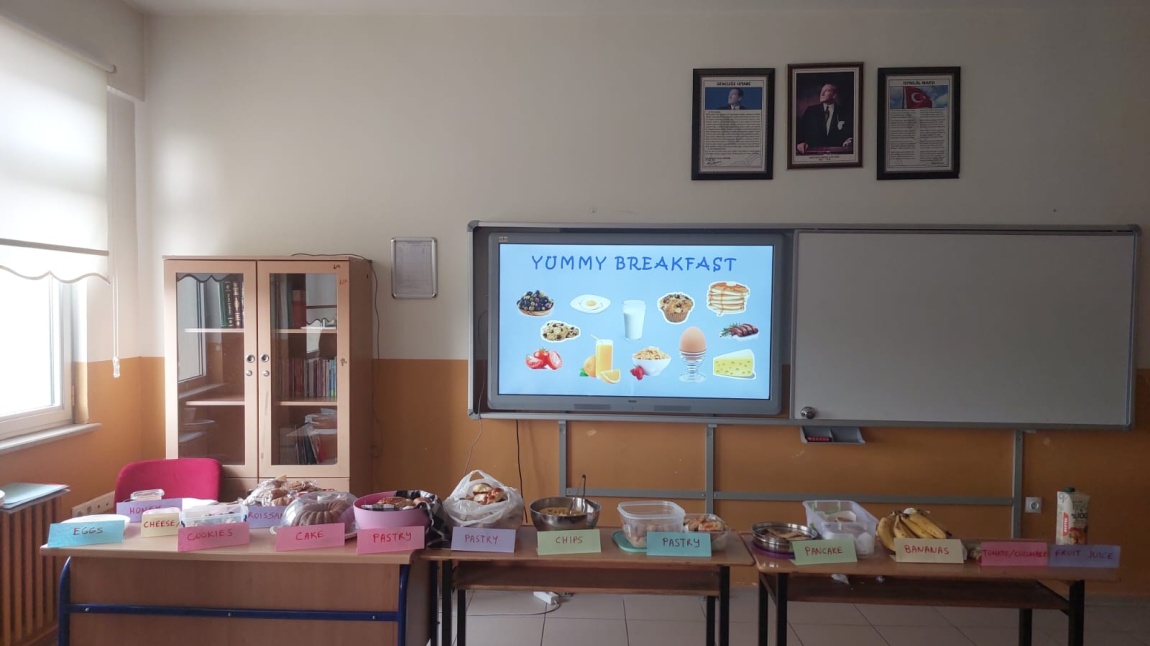 Yummy Breakfast We  İngilizce Dersi Okul kahvaltısı Etkinliği